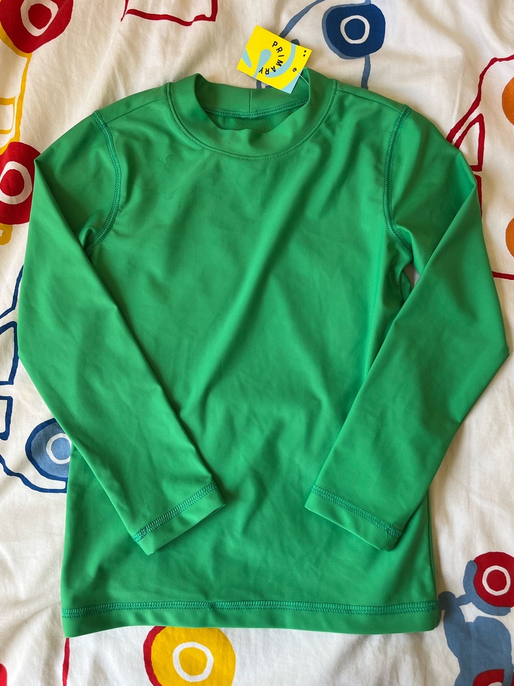 Primary kids’ long sleeve rash guard NWT